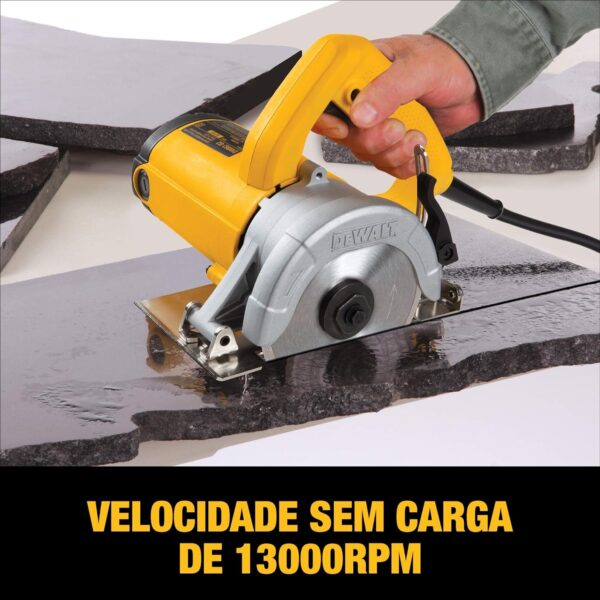 Serra Marmore Cortador de Concreto Profissional 1400w Dewalt Dw862 - Image 3