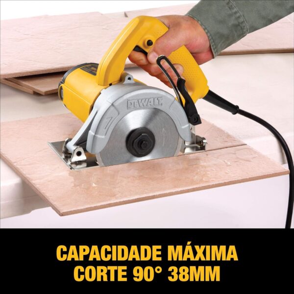 Serra Marmore Cortador de Concreto Profissional 1400w Dewalt Dw862 - Image 5