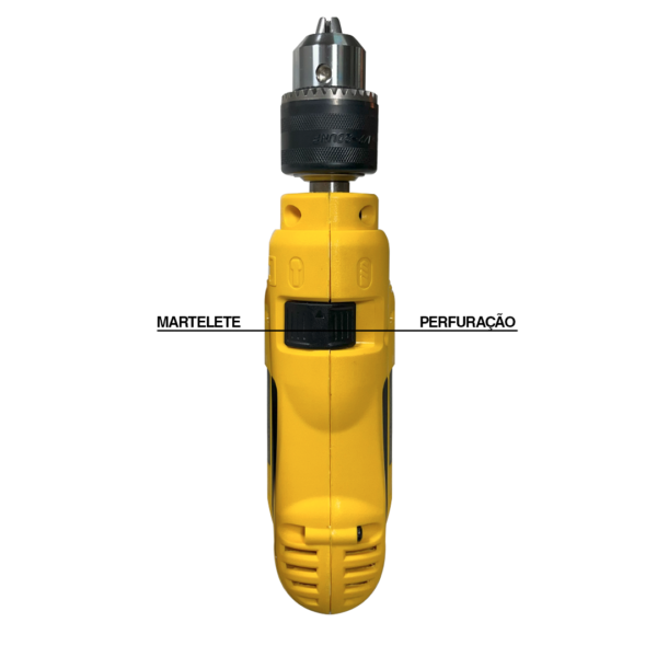 Furadeira de Impacto Profissional Com 5 Brocas Dewalt 710W 127v 220v - Image 7