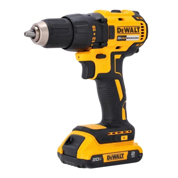 Parafusadeira E Furadeira 20v Brushless Com Maleta 2 Baterias 1 Carregador Dewalt - Image 5